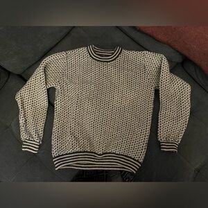L.L. Bean Vintage Wool Nordic Birdseye Sweater